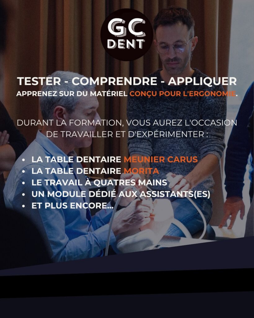 formation ergonomie dentaire